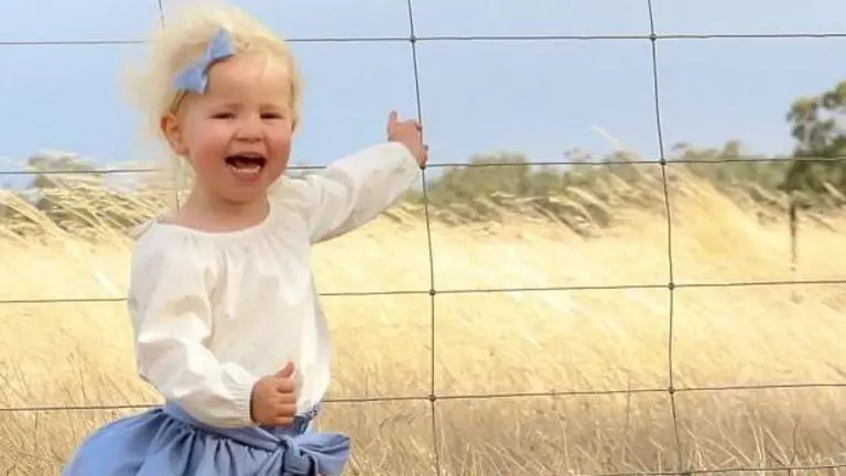 Niña foto peligrosa