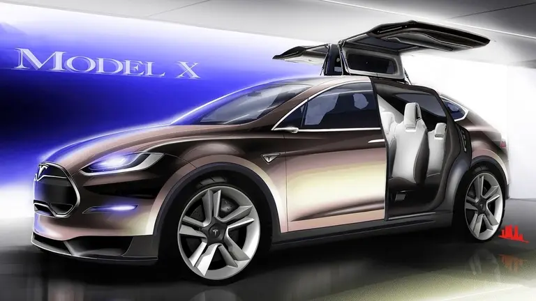 Tesla-Model-X-sketch