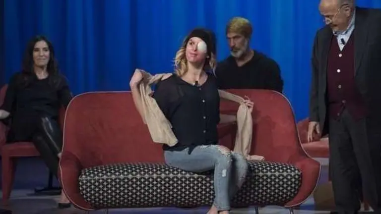 La modelo italiana Gessica Notaro