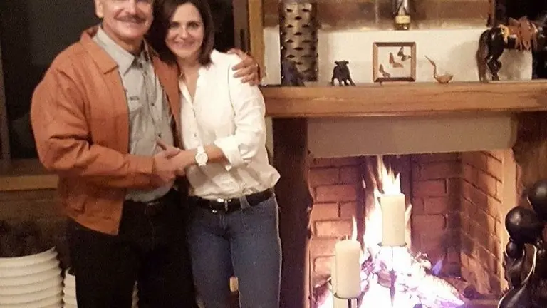 Norman Quijano y su esposa, Ana Daccarett