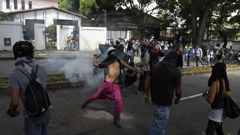 Protestas en Venezuela el 1 de Mayo