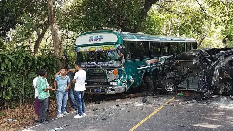 accidentde de transito en usulutan