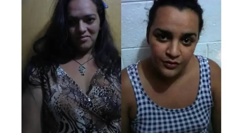 Transexuales detenidos con cocaína en la colonia Zacamil