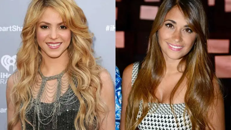 Shakira y Antonella Rocuzzo