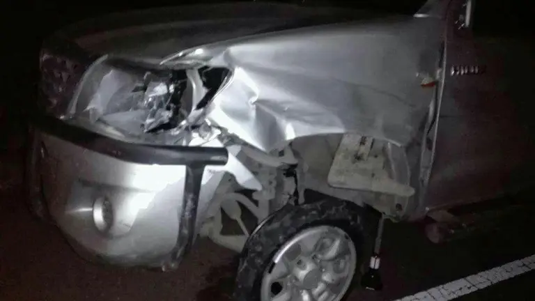 foto de accidente de tránsito