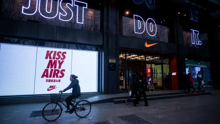 Tienda Nike en Shangái