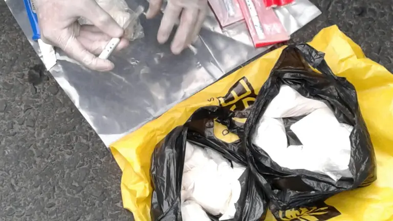 cocaina incautada