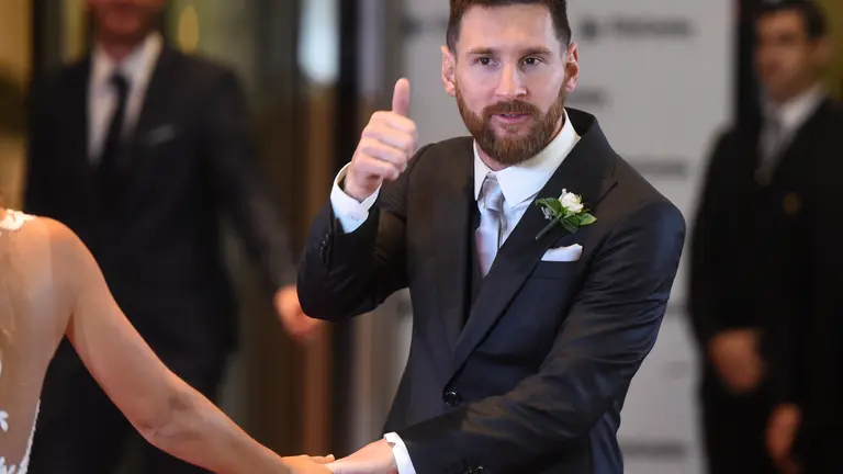 Boda de Lio Messi y Antonella Rocuzzo