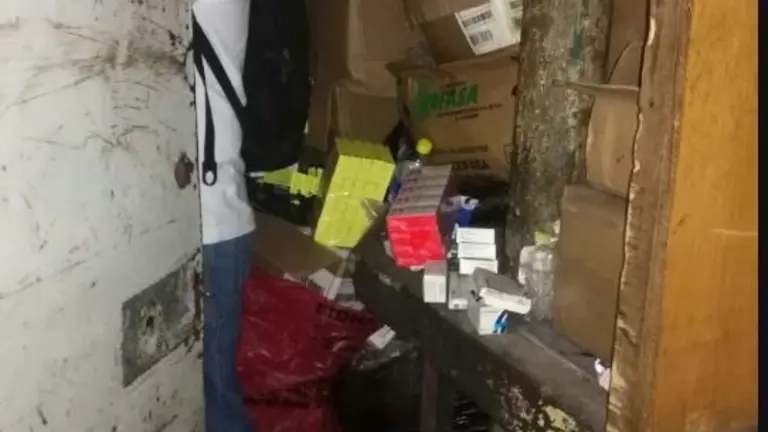 Decomiso de medicamentos
