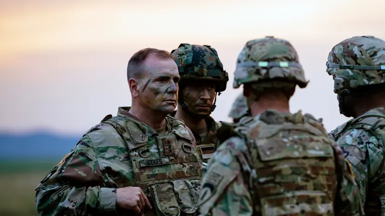 Imagen de archivo de un grupo de soldados del Ejército de Estados Unidos