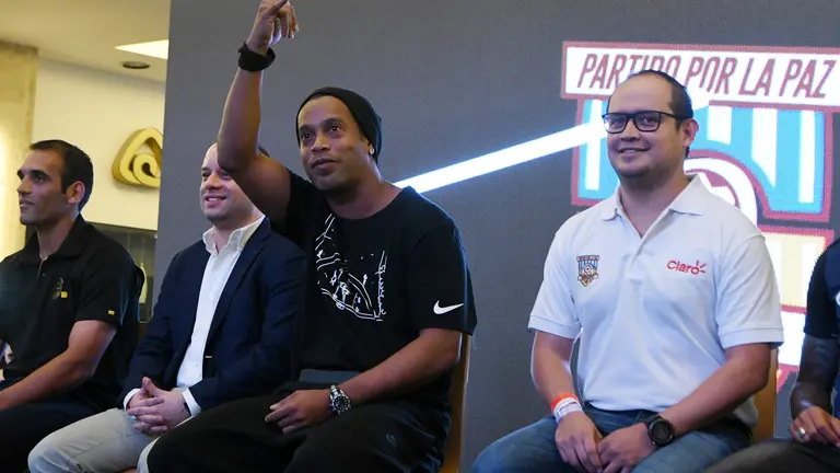 Ronaldinho en Honduras