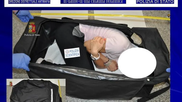Modelo raptada en Milán