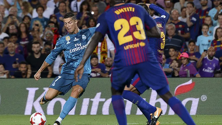 Cristiano Ronaldo en el Clasico