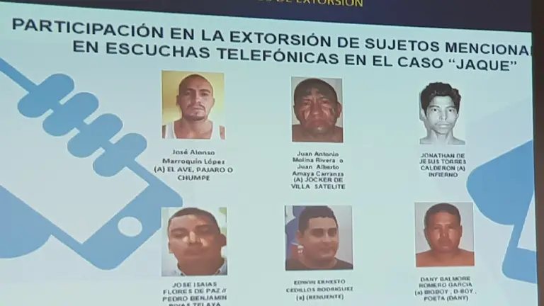 Implicados en caso extorsión junto a Raúl Mijango