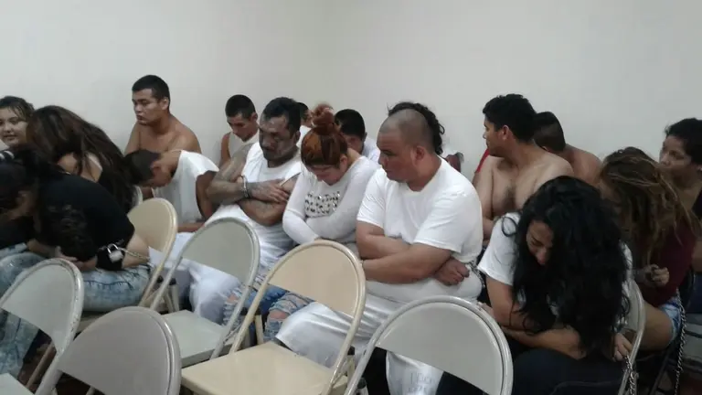 Mareros capturados en fiesta en rancho de playa de Acajutla