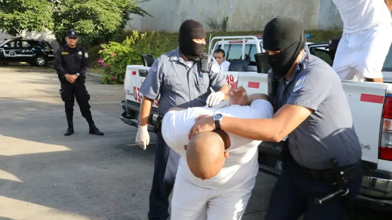 Pandilleros MS trasladados