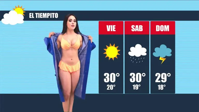 Presentadora hondureña