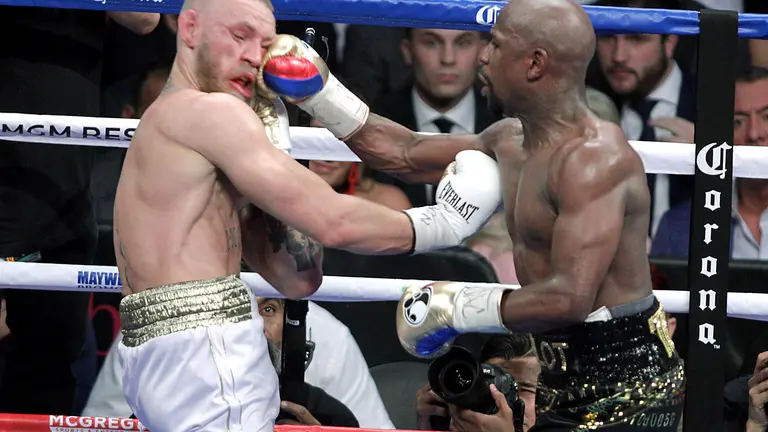 Floyd Mayweather Jr. contra Conor McGregor