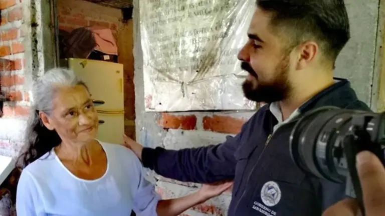 Carlos Marroquín, empleado de la alcaldía de San Salvador