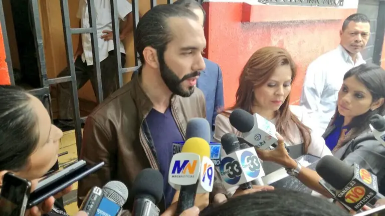 Nayib Bukele en Tribunal de Ética
