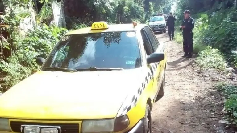 Taxista asesinado en Sonzacate