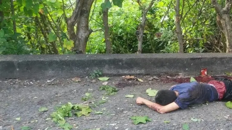 Marero muerto en Estanzuelas