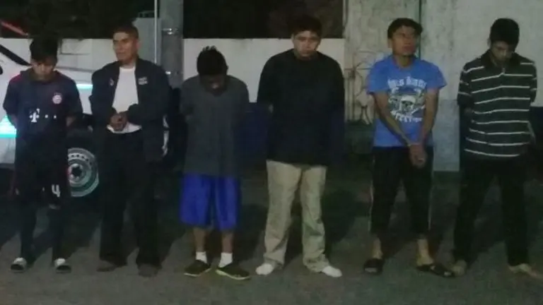 Pandilleros detenidos por la privación de estudiante de UES