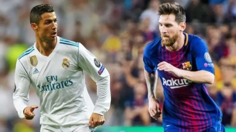 cristiano y messi