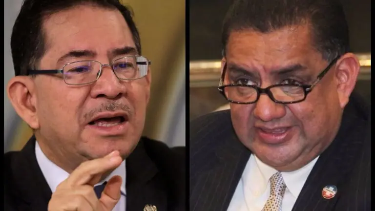 Alberto Romero y Eugenio Chicas