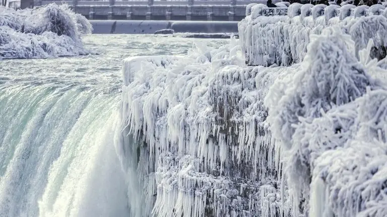 Ola de frío en Canadá