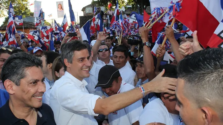 Carlos Calleja en la apertura de campaña de ARENA