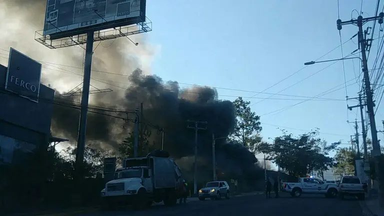 Incendio Juan Pablo II
