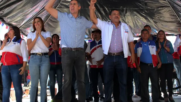 Carlos Calleja en la presentación del candidato a alcalde de Tonacatepeque