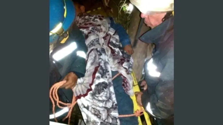 Rastra accidentada en Chinameca