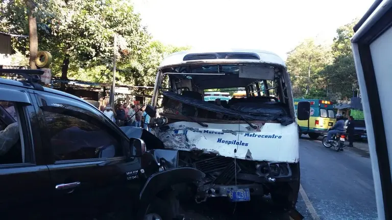 Accidente en San Marcos