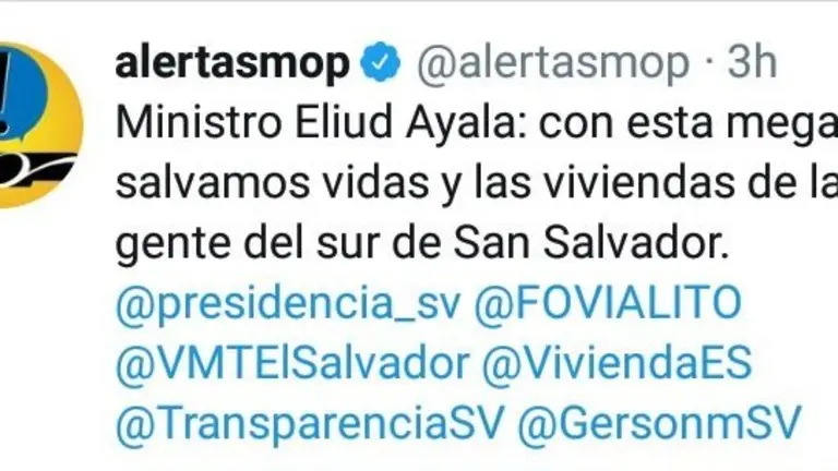 Tuit del MOP
