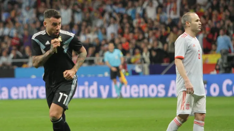 Argentina - España amistoso mundial