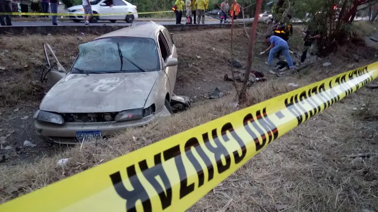 Accidente carretera a Comalapa