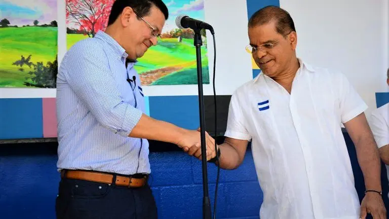 Hugo Martínez y Oscar Ortiz