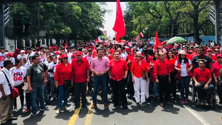FMLN Día del Trabajo