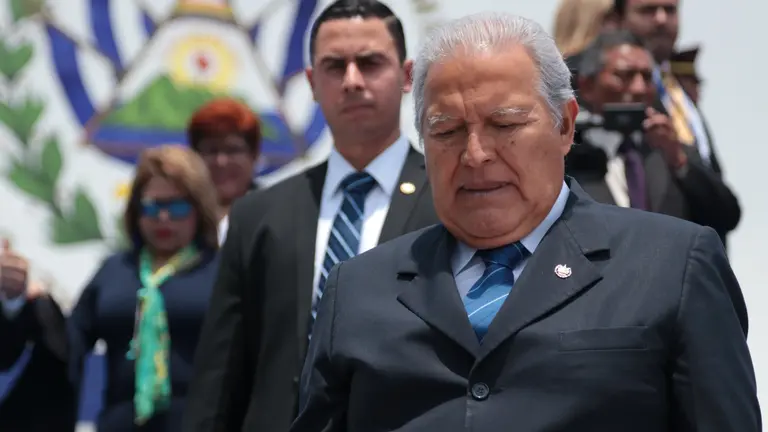 Sánchez Ceren. presidente, salvador