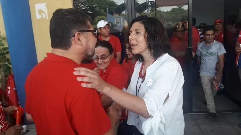 Fidel Fuentes y Ana Guardado