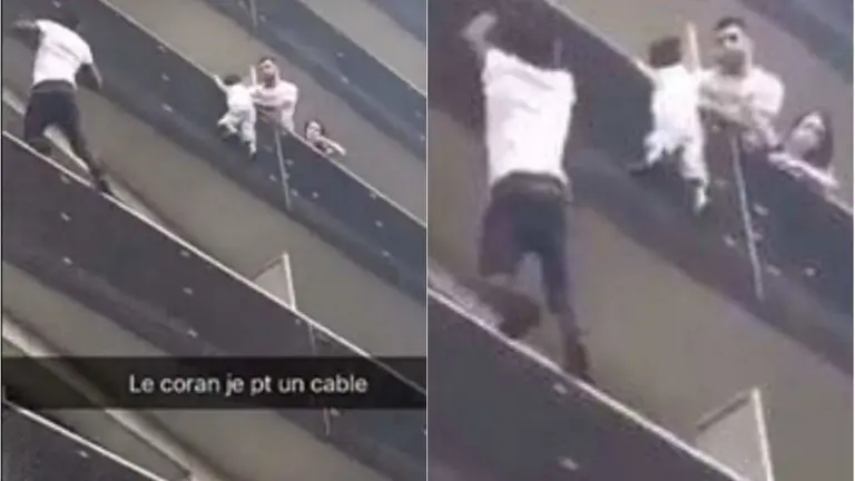 Impresionante rescate en París