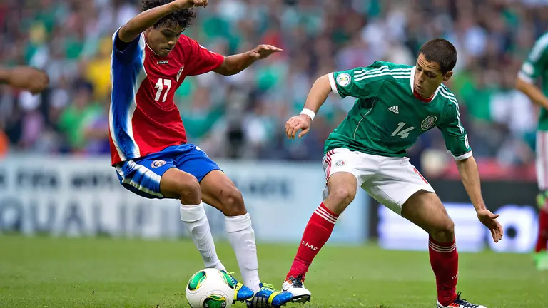 Ciudad de México 11 de Junio de 2013. durante el partido de las eliminatorias rumbo al mundial de Brasil 2014, entre la selección nacional de México y la selección de Costa Rica, realizado en el estadio Azteca.
Foto/Imago7/Etzel Espinosa