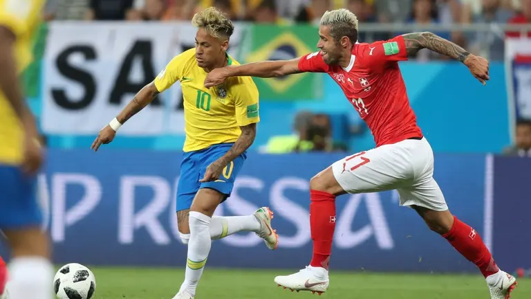 Brasil vs Suiza, Neymar