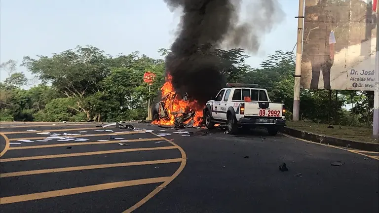 explosión chalate 911