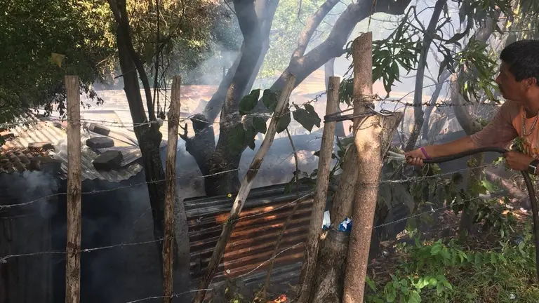 Incendio La Libertad