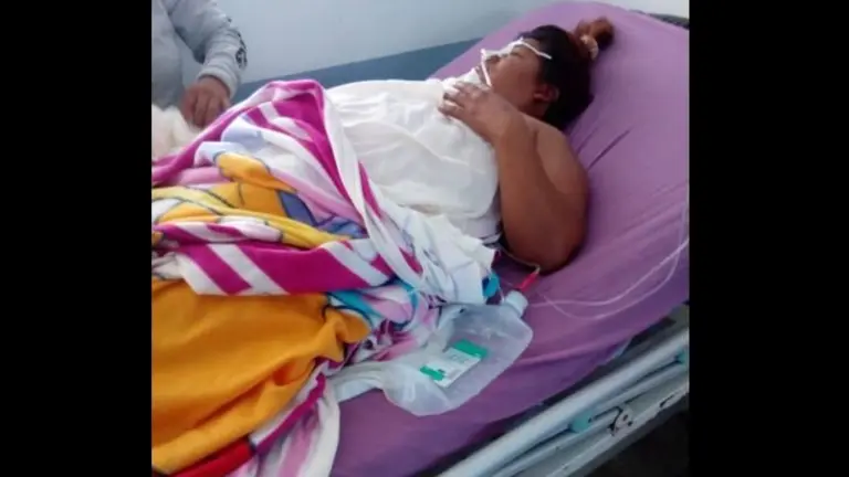 Vendedora herida en hospital