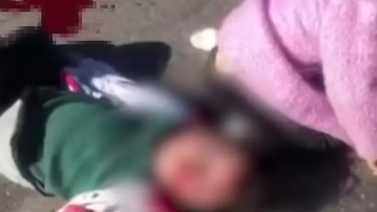 Atropellados en China