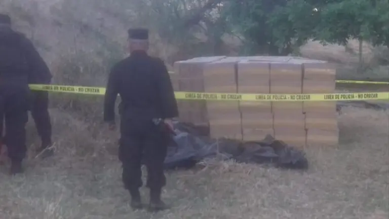 Decomiso de cigarros en Anguiatú